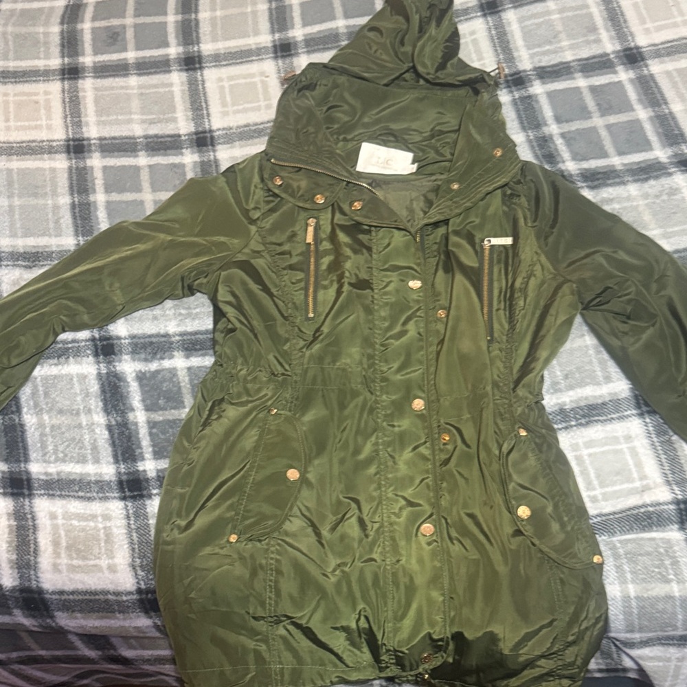Women's Utility Jacket in Forest Green